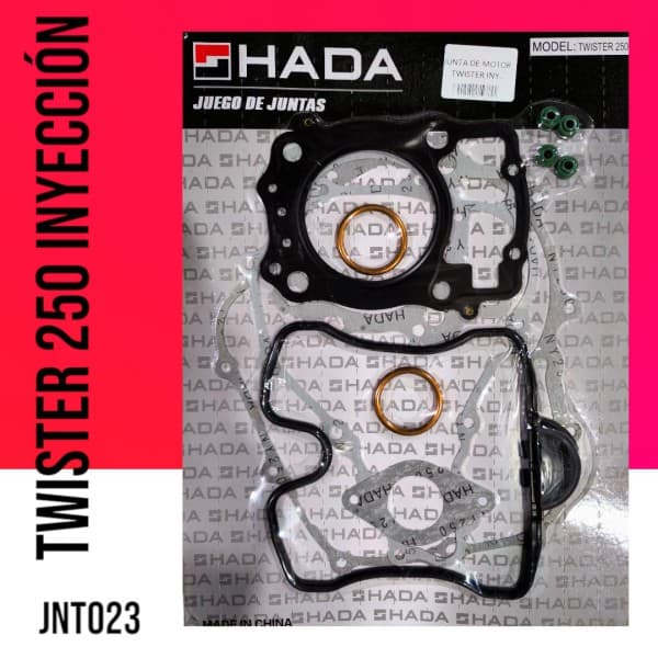 JUNTAS MOTOR TWISTER 250 INY C/O T/VAL HADA