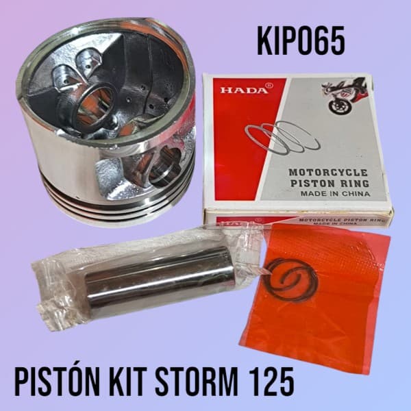 PISTON KIT H STORM 125 1,00 - HADA