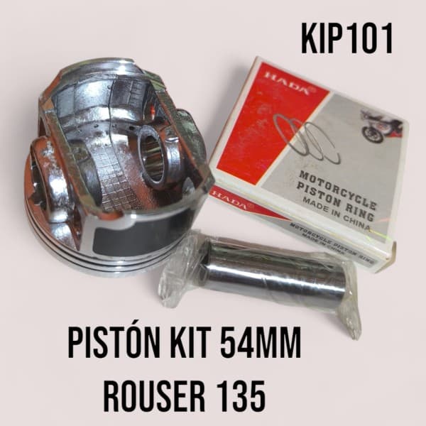 PISTON KIT BAJAJ ROUSER 135 (54 mm) STD