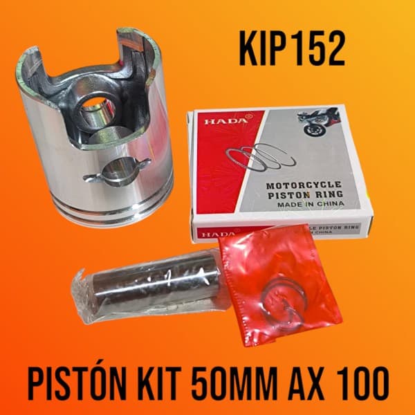 PISTON KIT AX 100 50mm 0,50 HADA