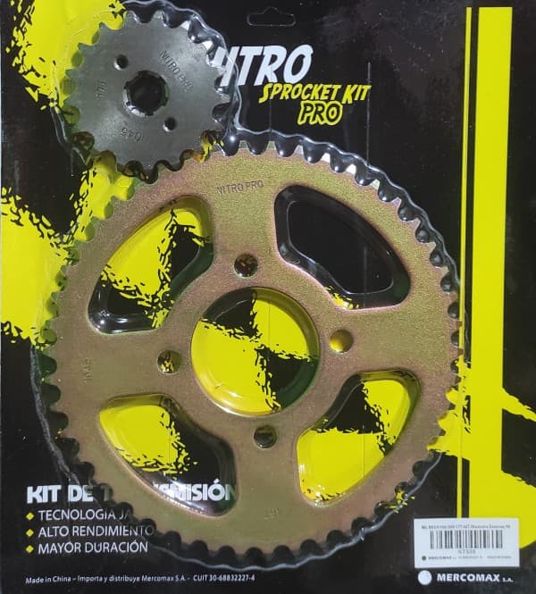 CORONA PIÑON SKUA 150/200 46T 17T NITRO