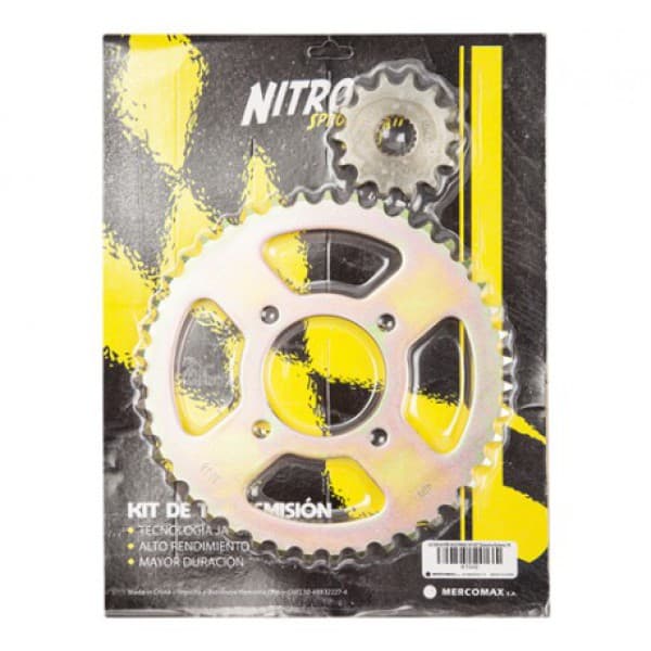 CORONA PIÑON SUZUKI GN 125 18 ESTR 14/43 NITRO