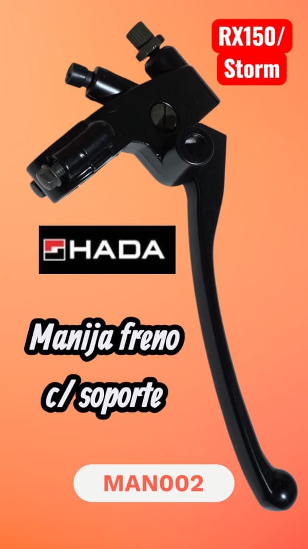 MANIJA FRENO C/SOPORTE RX 150 STORM HADA