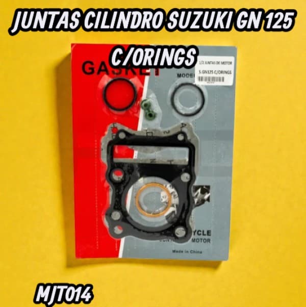 JUNTAS CILINDRO SUZUKI GN 125 C/ORINGS HADA