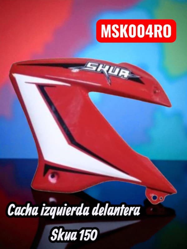 CACHA IZQUIERDA DELANTERA ROJO SKUA 150 NITRO
