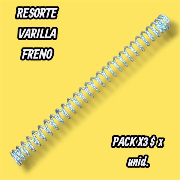 RESORTE VARILLA FRENO 110 - NACIONAL