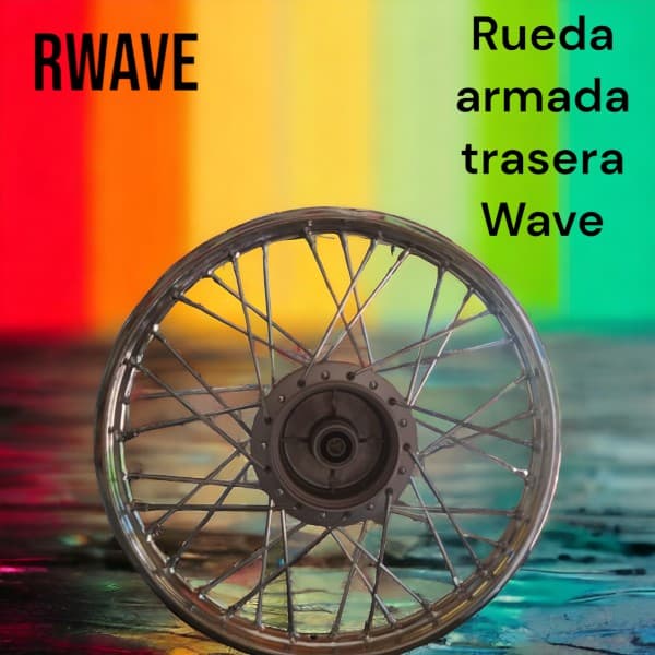 RUEDA ARMADA TRASERA WAVE - NITRO