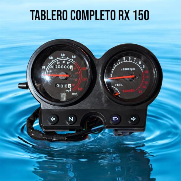 TABLERO COMPLETO RX 150 NEGRO HADA