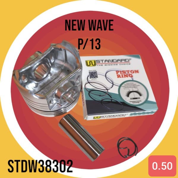 PISTON KIT NEW WAVE 050 W STD