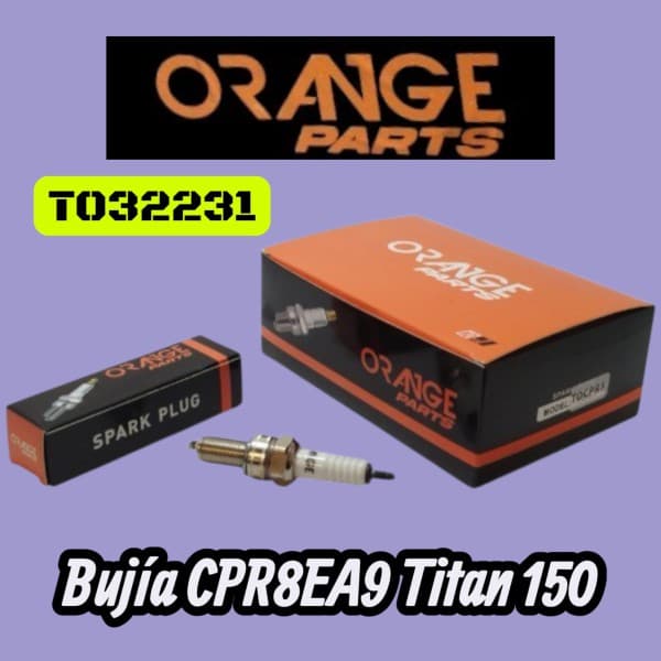 BUJIA CPR 8 EA9 TITAN 150 THE-ORANGE