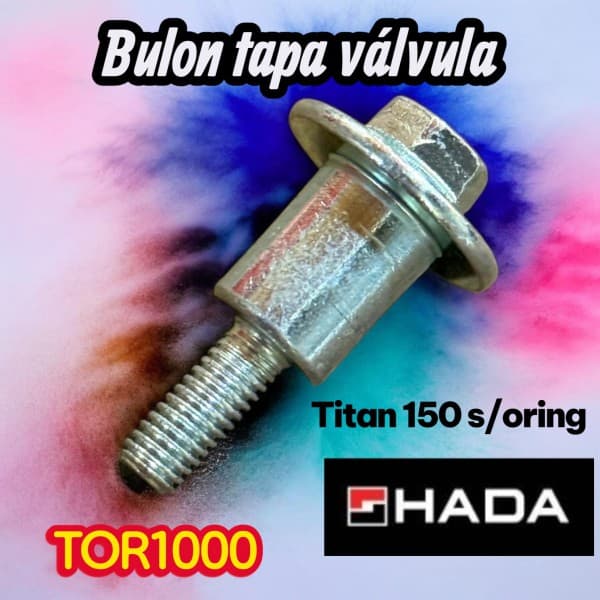 BULON TAPA VALV TITAN150 S/ORING HADA