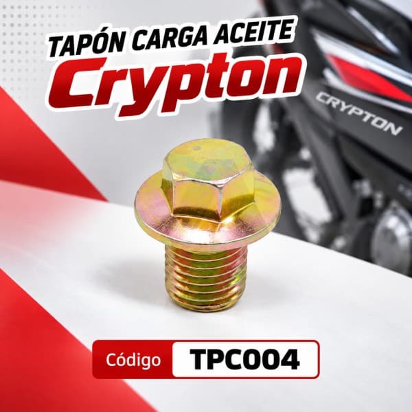 TAPON BULON CARGA ACEITE Y.CRYPTON HADA