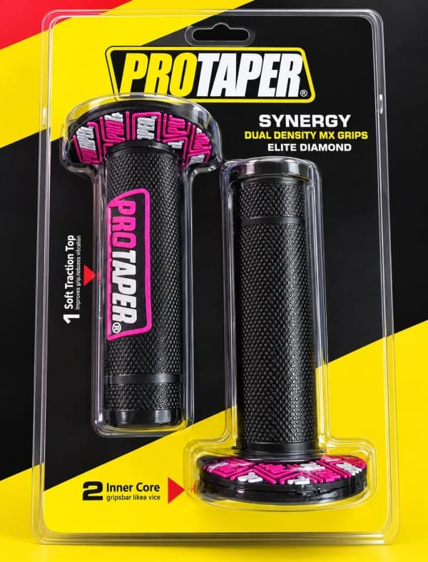 PUÑO PROTAPER X JUEGO NEGRO/ROSA