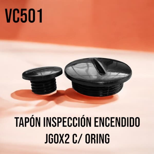 Tapon Inspeccion encendido (jgo x 2 c/o´rings)