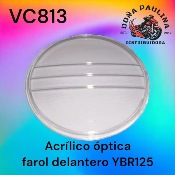 ACRILICO FAROL DELANTERO YBR 125 - CG 150 VC