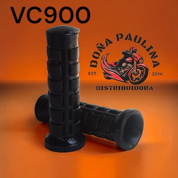 PUÑOS SQUARE Ø 22/24 NEGRO - PLASTICA VC
