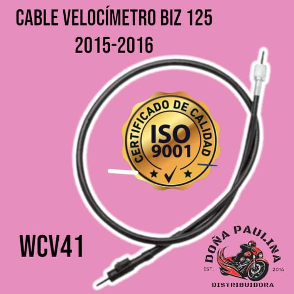 CABLE VELOCIMETRO HD BIZ 125 (2015-2016) TOWO