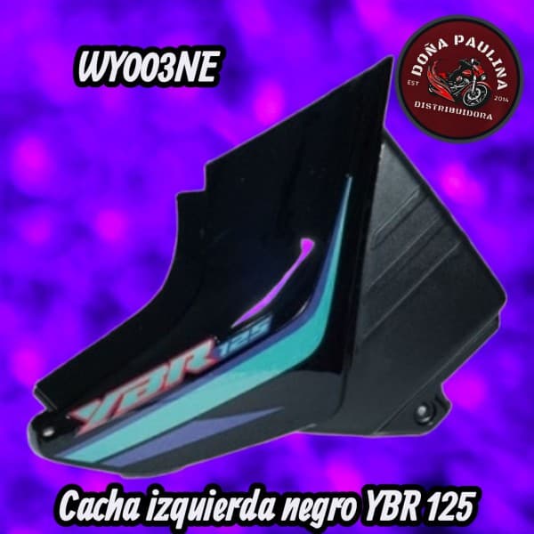 CACHA IZQUIERDA NEGRO YH YBR125 NITRO