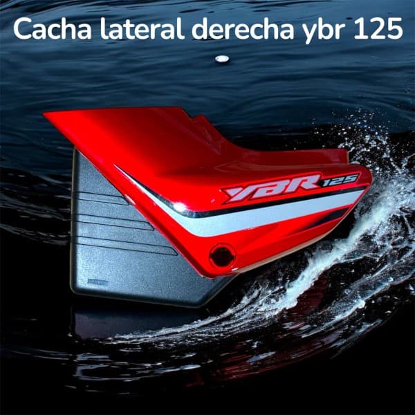 CACHA DER. YBR 125 ROJO