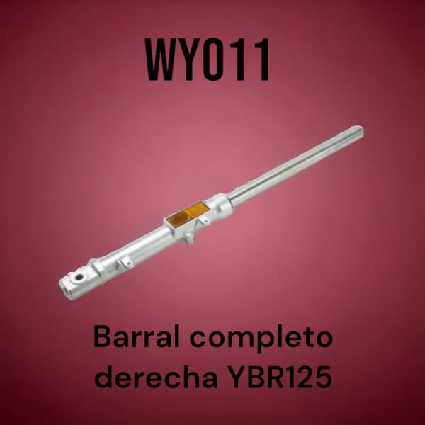 BARRAL COMPLETO DERECHA YBR125 ZAPATA - NITRO