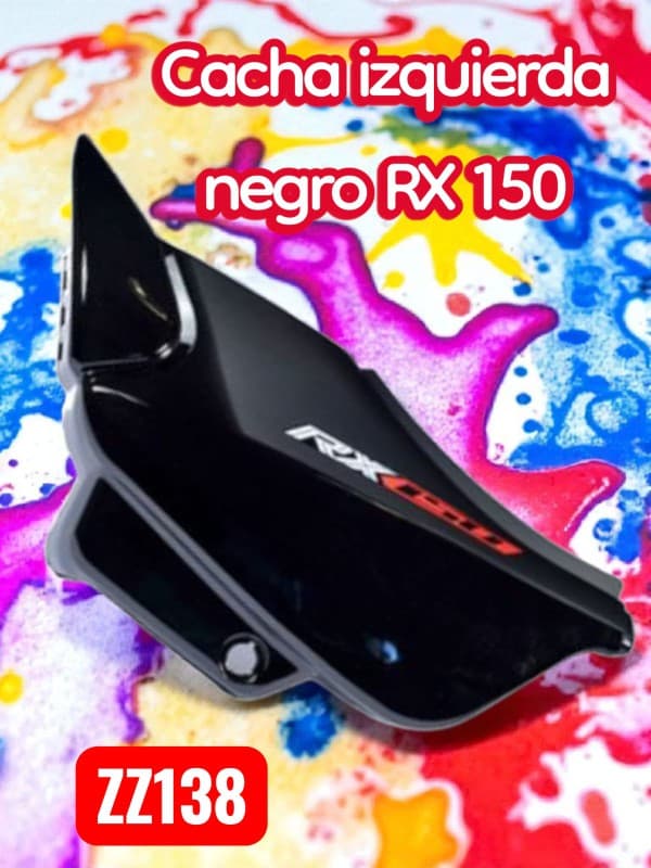 CACHA IZQUIERDA NEGRO RX 150 NITRO